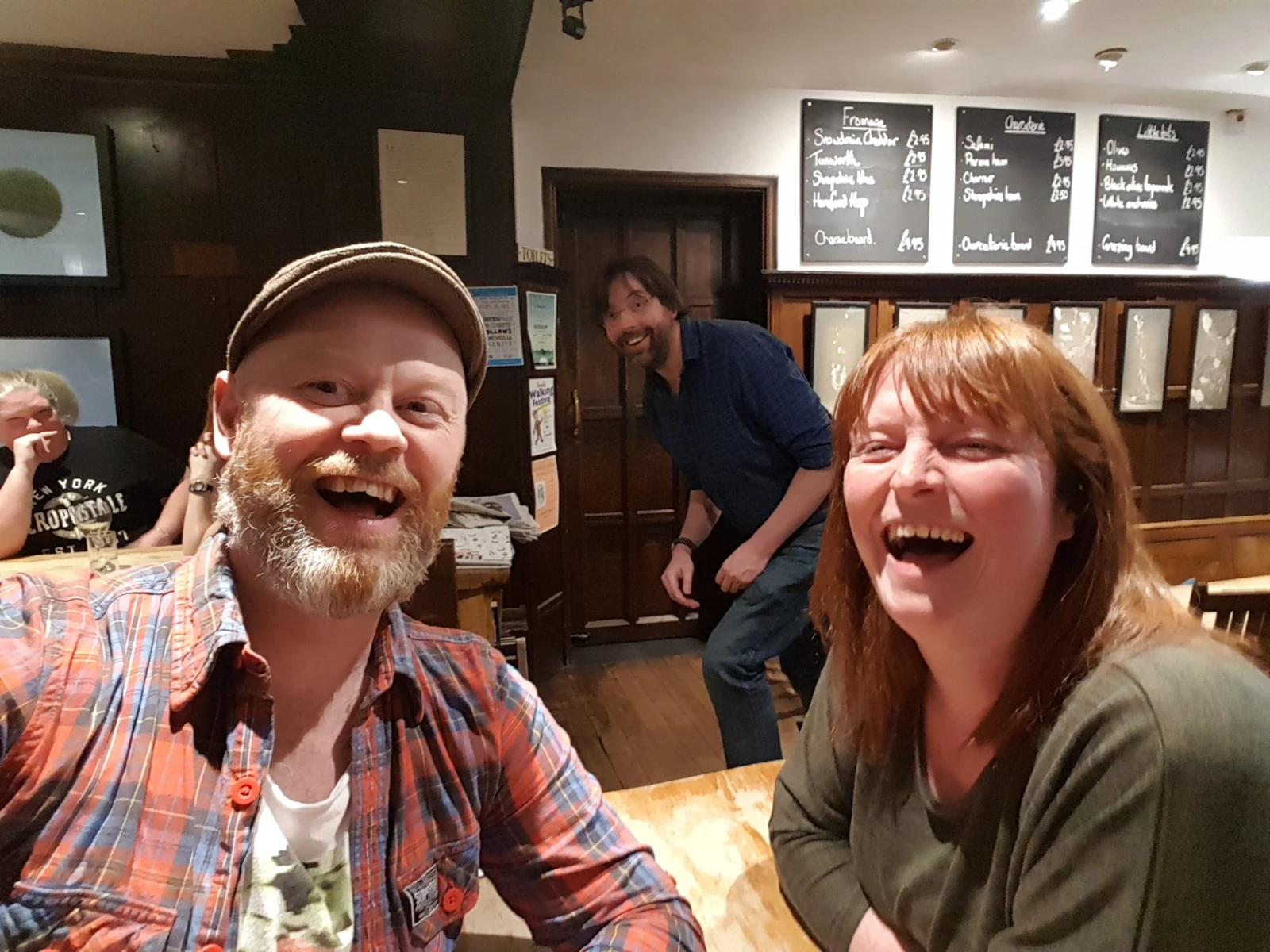 A favourite moment with Si and Clare, 1